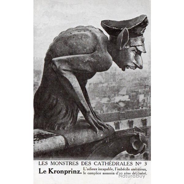 Carte Postale - Les Monstres des Cath�drales No 3 - Le Kronprinz -N�8482