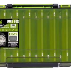 Bo&icirc;te &agrave; Leurres P&ecirc;che Double Face &Eacute;tanche Large  19 &times; 10,5 cm Vert