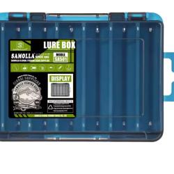 Bo&icirc;te &agrave; Leurres P&ecirc;che Double Face &Eacute;tanche Small 13,5 &times; 8,5 cm Bleu
