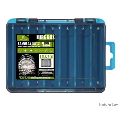 Boîte De Rangement à Deux Niveaux PLANO – Pour Matériel De Pêche, Couvercle Transparent, Loquets Laiton, Garantie à Vie