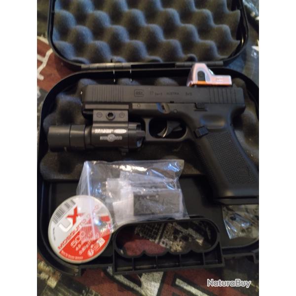 Vend glock 17 gen 5 Mos plomb 4,5