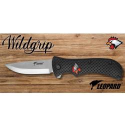 Couteau de poche L&eacute;opard Wildgrip 12 cm Coq