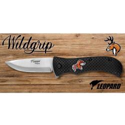 Couteau de poche L&eacute;opard Wildgrip 12 cm Cerf
