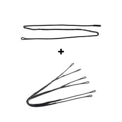Kit Corde + C&acirc;bles pour arbal&egrave;te Rocky Mountain RM-360
