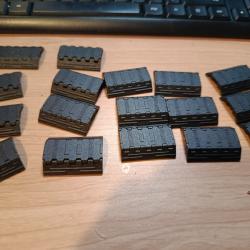 Protection rails MLOK x 17 Protection garde mains