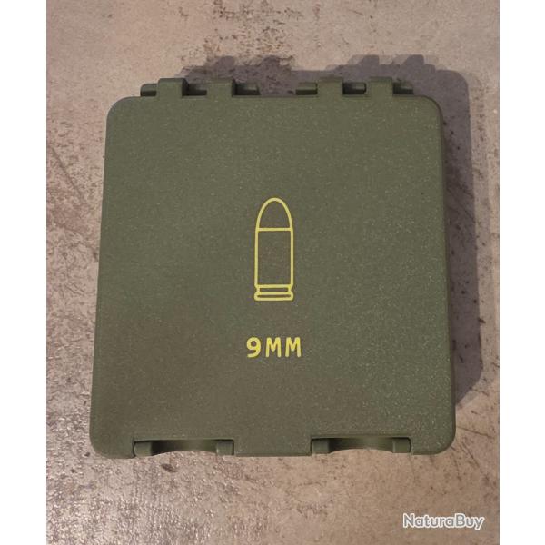 Boite de 100 munitions de calibres 9mm