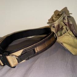 Ceinture type cobra TAN