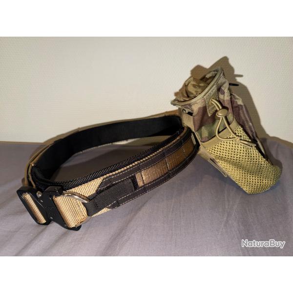 Ceinture type cobra TAN