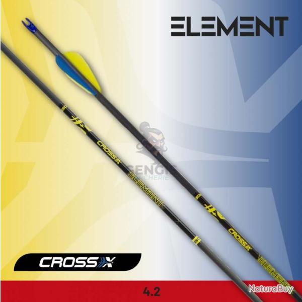 Fl�che Cross-X Element 4.2 plumes 1.6" 1500