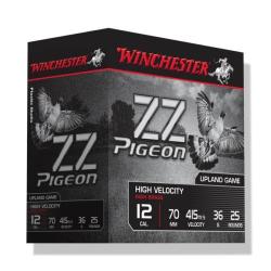 25 Cartouches WINCHESTER ZZ Pigeon Cal.12 7.5