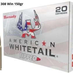 MUNITIONS HORNADY AWT CALIBRE 308 WIN SST 150gr - 9.7g x20