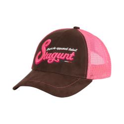 Casquette de chasse femme STAGUNT mesh rose