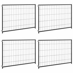 Cage pour animaux sans porte Noir 300 x 100 x 70 cm Acier