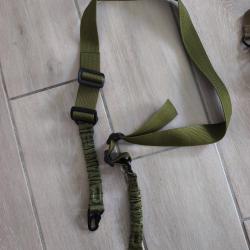 Sangle 2 points OD green