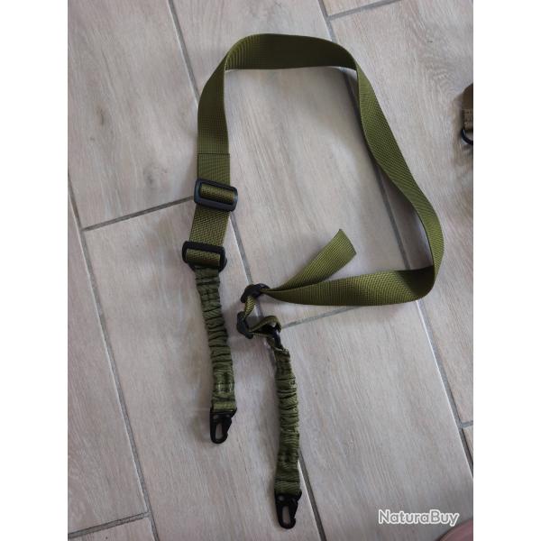 Sangle 2 points OD green
