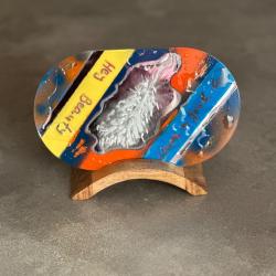 Peinture sur miroir