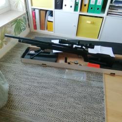 Carabine &agrave; plombs Snowpeak M25 calibre 5.5mm ou. 22 19.9j avec valve de transfert haute puissance