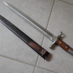 691165 BAIONNETTE SUISSE MODELE 1918 POUR FUSIL SCHMIDT RUBIN K31 ou K11