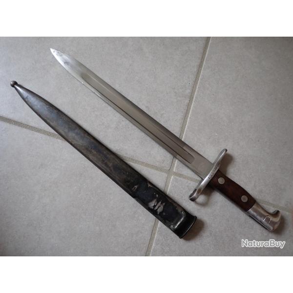 177318 Ba�onnette Suisse Mdle 1889 pour Rubin Schmidt 1889 ou 96/11