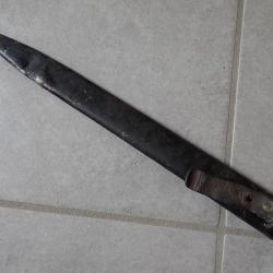 Fourreau de baionnette suisse Mdle 1918, &eacute;tat moyen