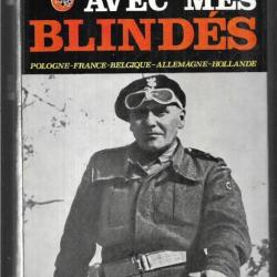 avec mes blind&eacute;s pologne , france , belgique allemagne hollande , g&eacute;n&eacute;ral stanislas maczek