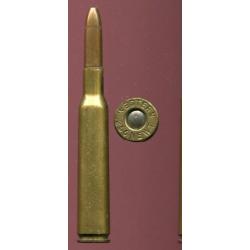 .256 NEWTON - marquage :  WESTERN 256 NEWT -  balle cuivre pointe creuse - calibre US  peu courant