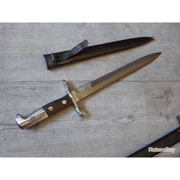 986983 BAIONNETTE SUISSE MODELE 1918 POUR FUSIL SCHMIDT RUBIN K31 ou K11