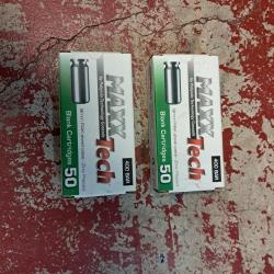 2 boites de 9mm balles a blanc 90 pi&egrave;ces