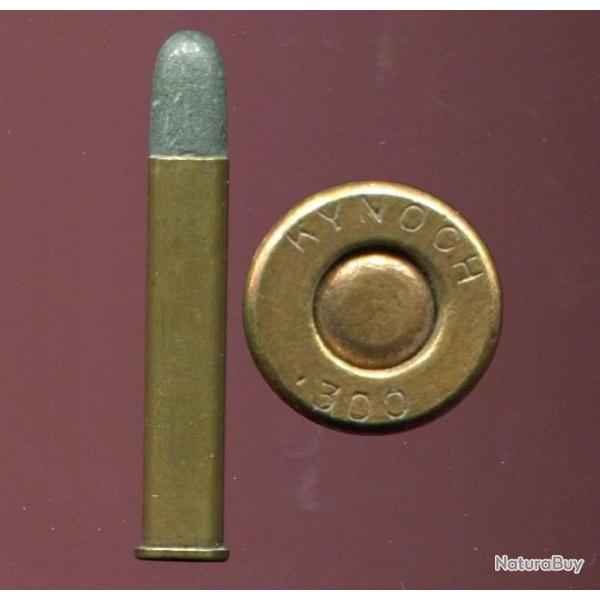 .300 Sherwood - marquage : KYNOCH  .300 - �tui laiton de 39.4 mm - balle plomb pointe arrondie
