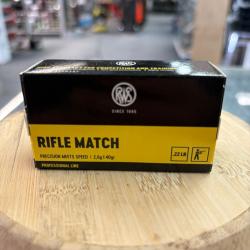 RWS RIFLE MATCH 22LR 40GR