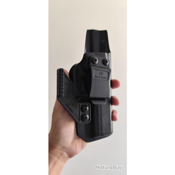 Holster IWB en kydex pour Glock 17 Gen 5