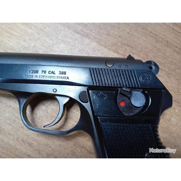 PISTOLET VZOR 70 7,65