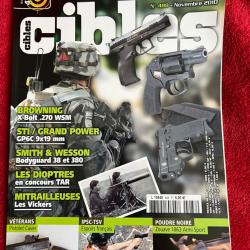 Browning X-Bolt, Smith et Wesson Bodyguard... revue TIR CIBLES no 488 novembre 2010