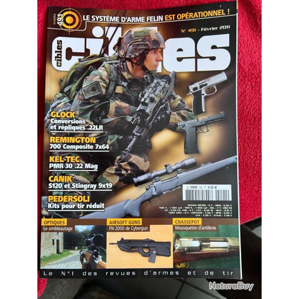 Syst�me d'arme F�lin, Canik S120... revue TIR CIBLES no 491 f�vrier 2011