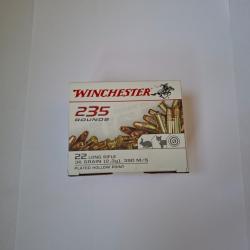 9 boites de munitions Winchester 235 rounds 22LR &agrave; vendre en lot ou &agrave; l'unit&eacute;