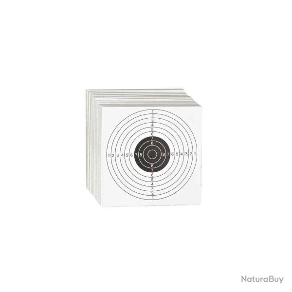 ASG Cible 14x14 Marquage Noir avec Score X100