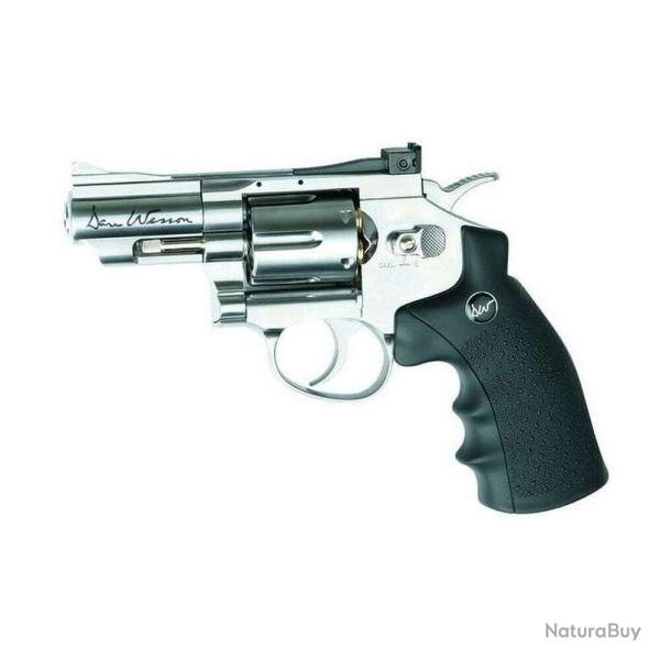 Revolver Asg Gnb Dan Wesson 2.5'' Silver 4.5 CO2-BBS