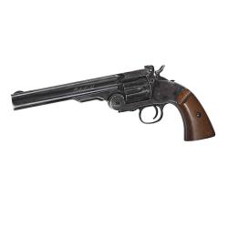 Revolver Asg Schofield 6&acute;&acute; CO2 Black Full Metal 4.5 Plombs