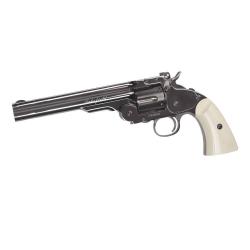 Revolver Asg Schofield 6" CO2 Grey Full Metal 4.5BBS