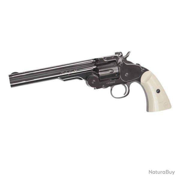 Revolver Asg Schofield 6" CO2 Grey Full Metal 4.5BBS