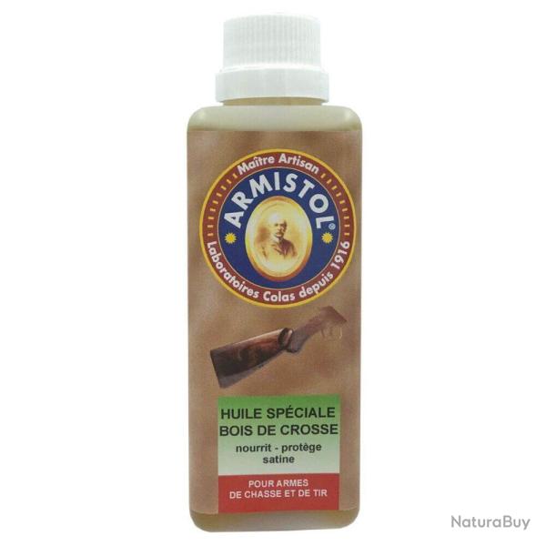 Huile Armistol pour Bois de crosse Flacon 120ml