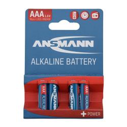 Piles alcalines LR03 AAA - Ansmann AAA LR03