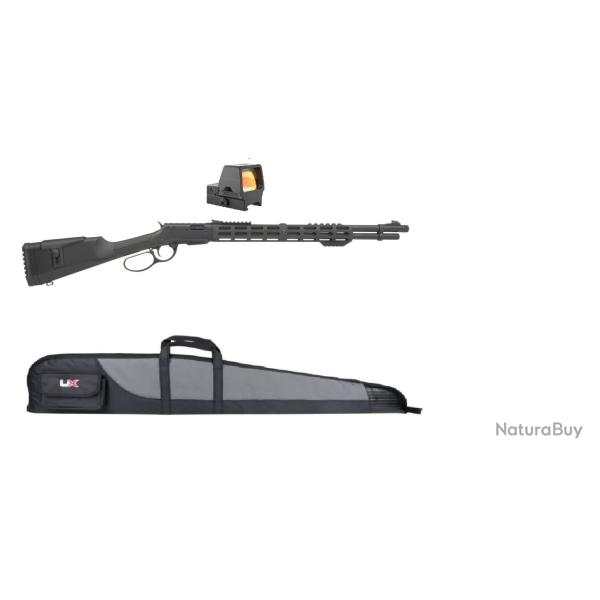Pack Carabine DERYA ARMS TM22 tactique cal.22lr  avec VECTOR OPTICS frenzy fourreau(VE00186+801003)