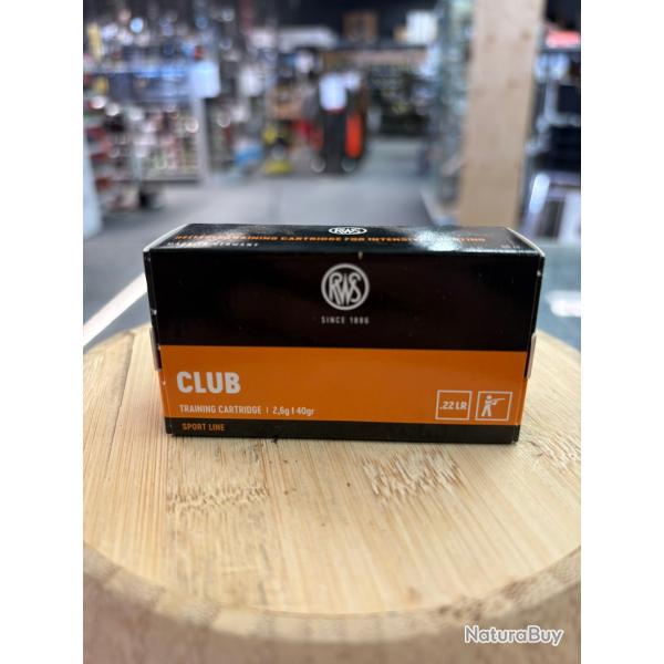 RWS CLUB 22LR 40GR