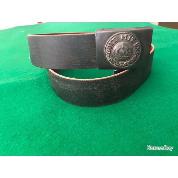 CEINTURON ARMEE PRUSSIENNE M 1915 ( REPRO ) PAS D'ACHAT 10 X