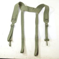 Brelage militaire Arm&eacute;e Fran&ccedil;aise. Bretelles de suspension, surplus militaire chasse p&ecirc;che