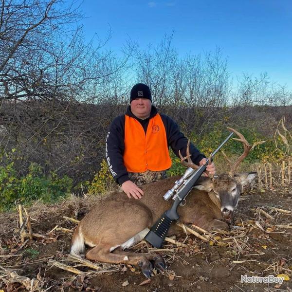 SEJOUR DE CHASSE AU CERF DE VIRGINIE (whitetail deer) - QUEBEC, CANADA