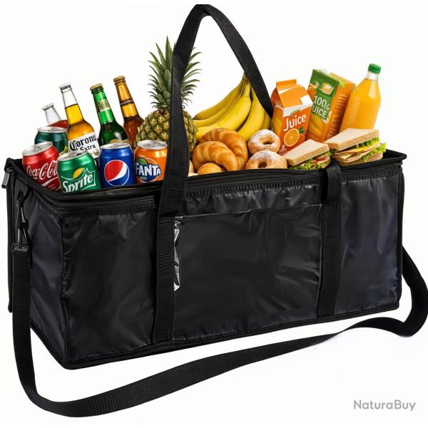 Glaci�re isotherme 60L - Garde les aliments frais 6h - Livraison rapide