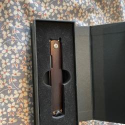 Couteau de poche pliant Boker Plus NORI plaquettes bois cocobolo