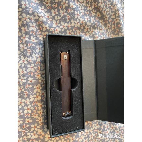 Couteau de poche pliant Boker Plus NORI plaquettes bois cocobolo